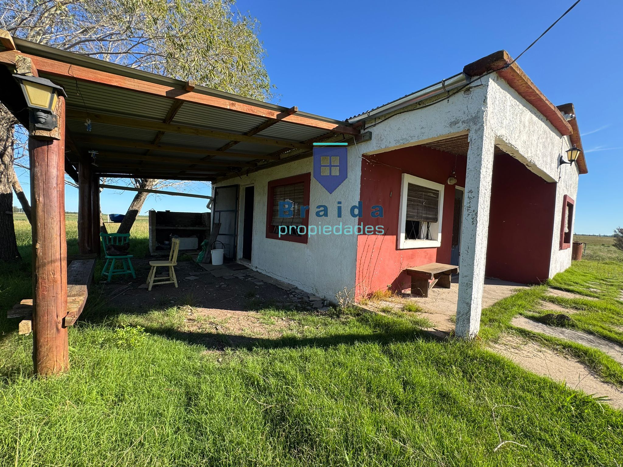 Chacra de 3,5 has con casa en San Jacinto